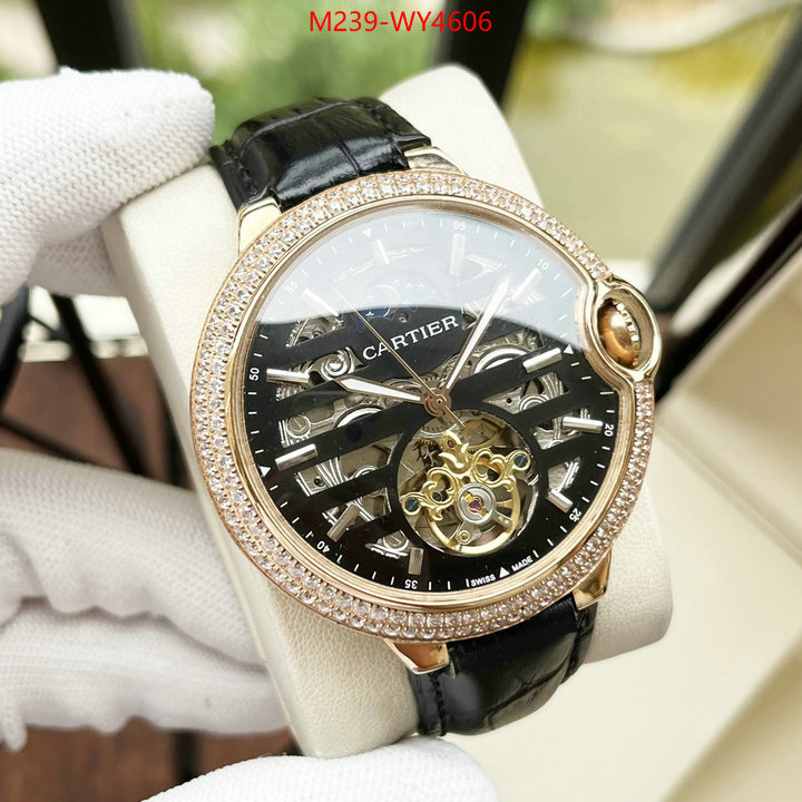 Watch(TOP)-Cartier luxury fashion replica designers ID: WY4606 $: 239USD