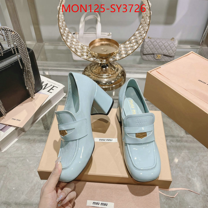 Women Shoes-Miu Miu high ID: SY3726 $: 125USD