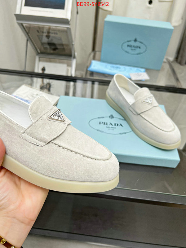 Women Shoes-Prada 2023 aaaaa replica 1st copy ID: SY2542 $: 99USD