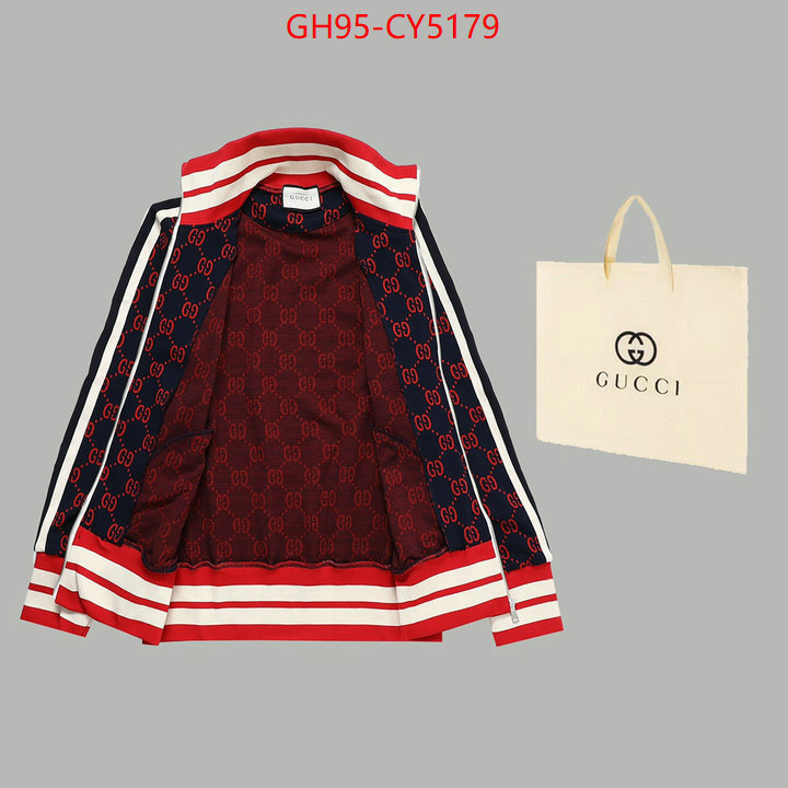 Clothing-Gucci luxury 7 star replica ID: CY5179 $: 95USD