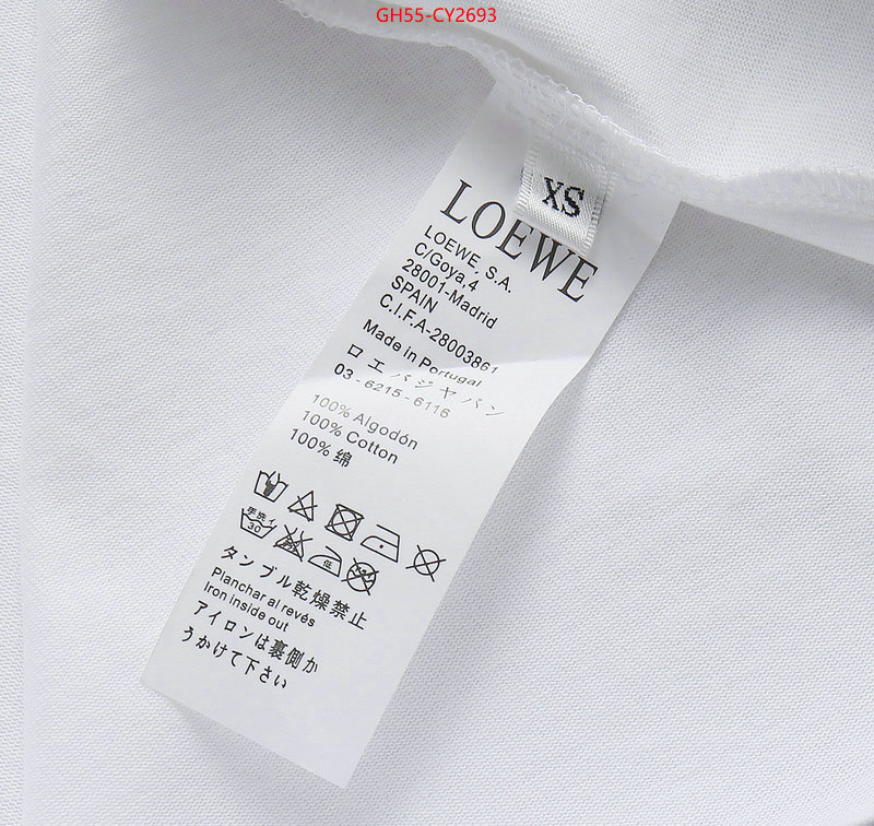 Clothing-Loewe how to buy replica shop ID: CY2693 $: 55USD