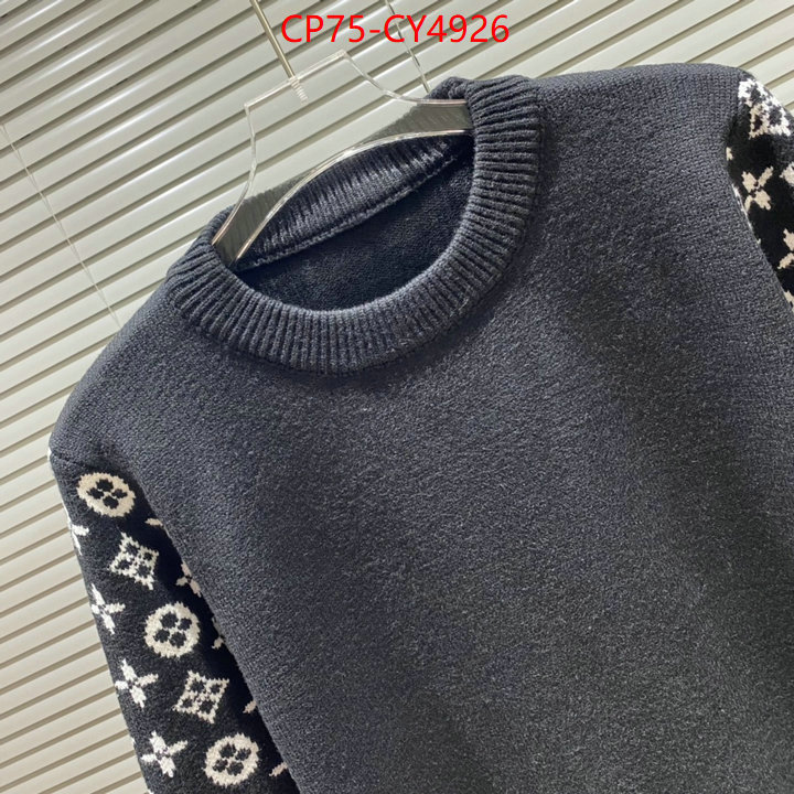 Clothing-LV top perfect fake ID: CY4926 $: 75USD