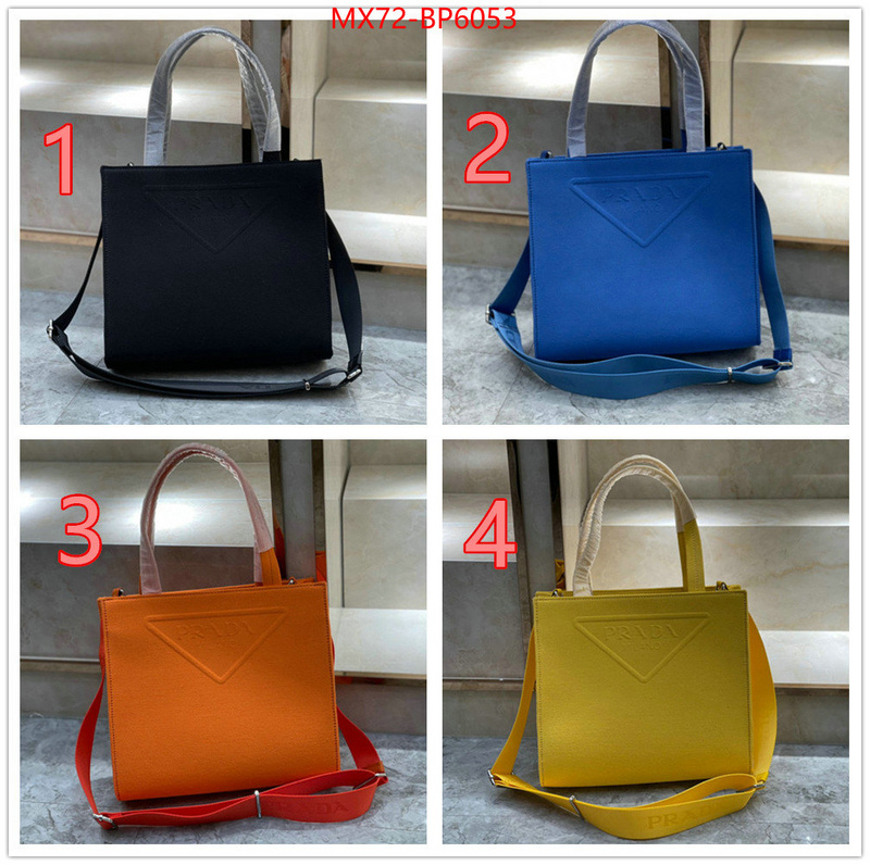 Prada Bags (4A)-Handbag- counter quality ID: BP6053 $: 72USD