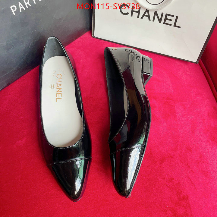 Women Shoes-Chanel for sale cheap now ID: SY3738 $: 115USD