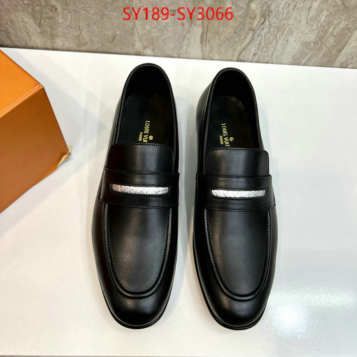 Men Shoes-LV luxury fashion replica designers ID: SY3066 $: 189USD