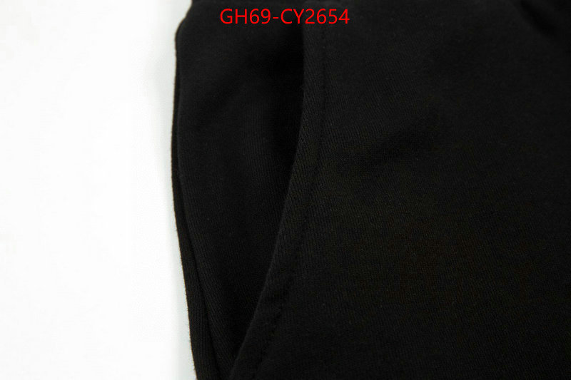 Clothing-Givenchy 2023 perfect replica designer ID: CY2654 $: 69USD