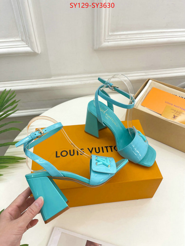 Women Shoes-LV buy replica ID: SY3630 $: 129USD