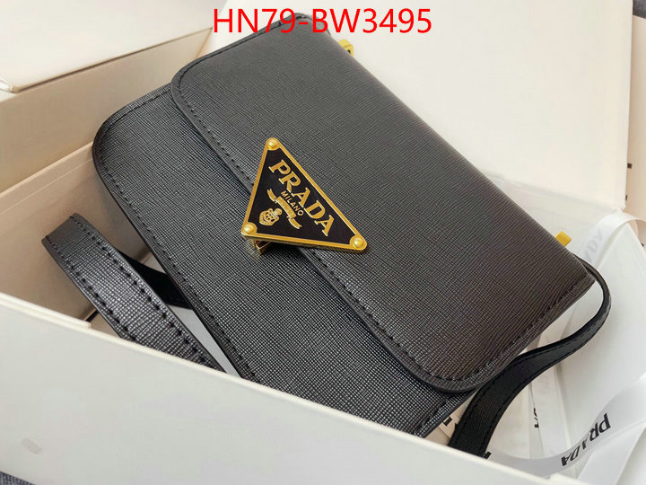 Prada Bags (4A)-Diagonal- luxury fashion replica designers ID: BW3495 $: 79USD