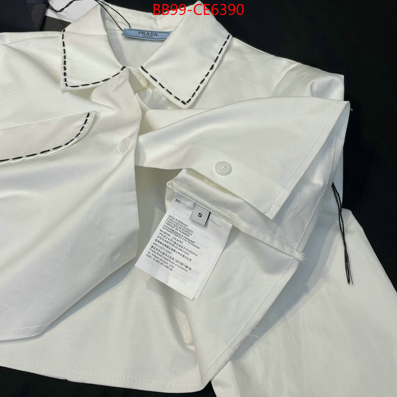 Clothing-Prada designer high replica ID: CE6390 $: 99USD