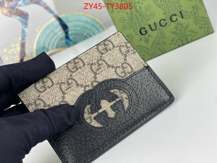 Gucci Bags(4A)-Wallet- aaaaa ID: TY3805 $: 45USD