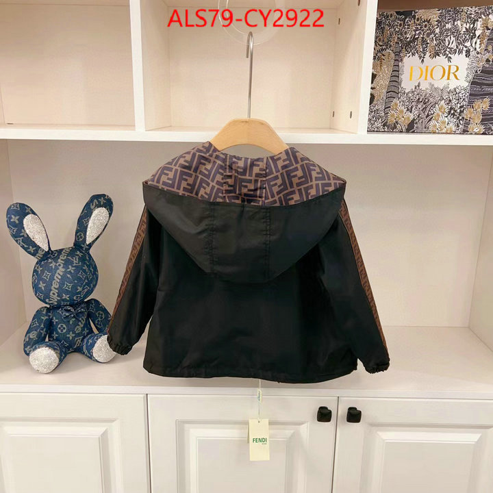 Kids clothing-Fendi high quality 1:1 replica ID: CY2922 $: 79USD