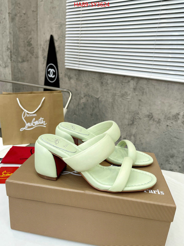 Women Shoes-Christian Louboutin we provide top cheap aaaaa ID: SY3624 $: 89USD