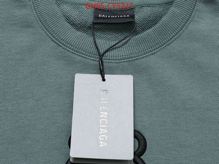 Clothing-Balenciaga high quality aaaaa replica ID: CY5227 $: 95USD