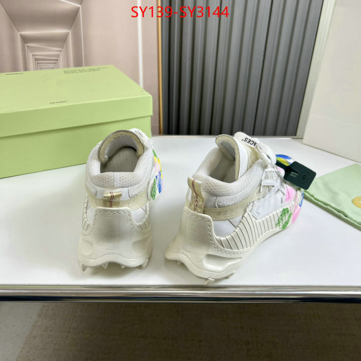 Men Shoes-Offwhite replica aaaaa designer ID: SY3144 $: 139USD