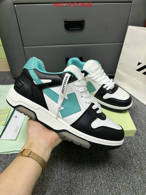 Men Shoes-Offwhite best wholesale replica ID: SY3638 $: 119USD