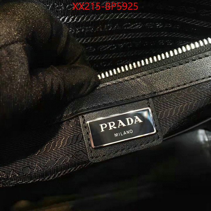 Prada Bags (TOP)-Backpack- perfect ID: BP5925 $: 215USD