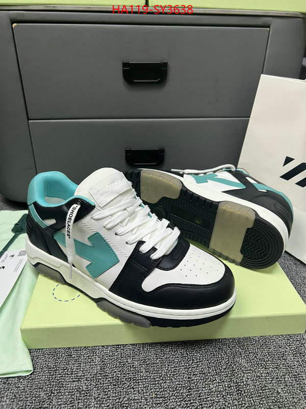 Men Shoes-Offwhite best wholesale replica ID: SY3638 $: 119USD