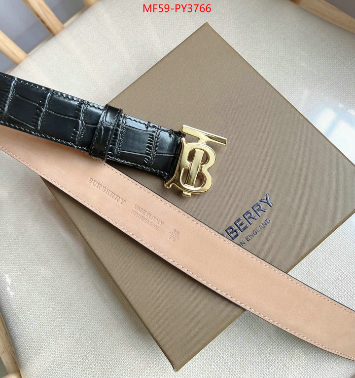 Belts-Burberry best aaaaa ID: PY3766 $: 59USD