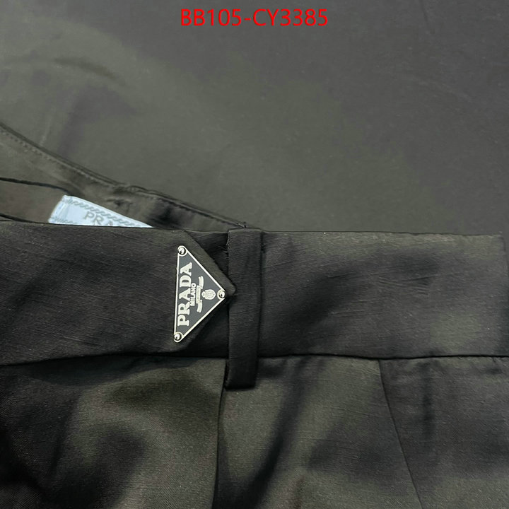 Clothing-Prada top quality website ID: CY3385 $: 105USD