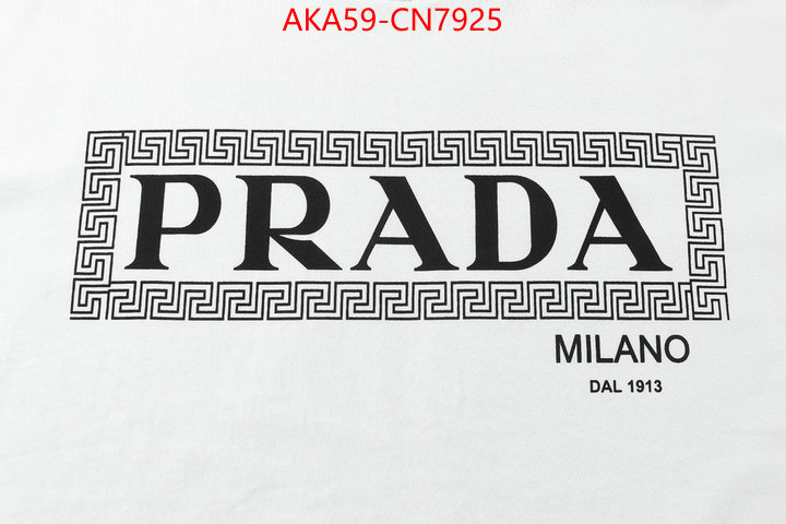 Clothing-Prada high quality designer replica ID: CN7925 $: 59USD