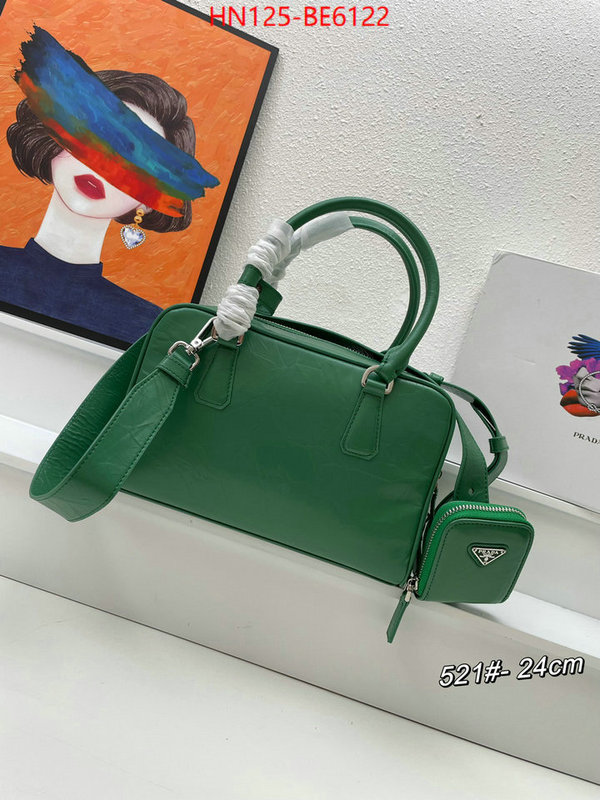 Prada Bags (4A)-Handbag- replica online ID: BE6122 $: 125USD