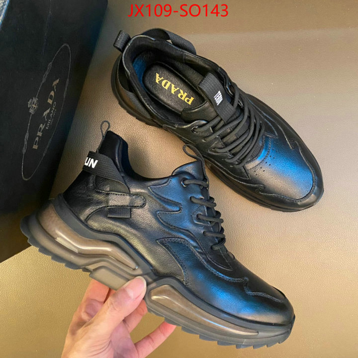 Men shoes-Prada top 1:1 replica ID: SO143 $: 109USD