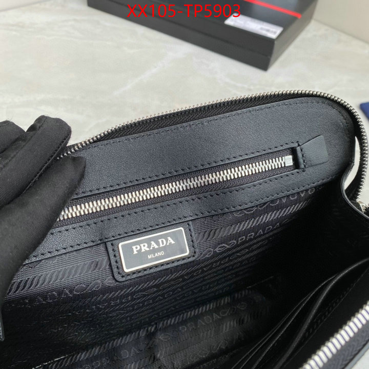 Prada Bags (TOP)-Wallet high quality 1:1 replica ID: TP5903 $: 105USD