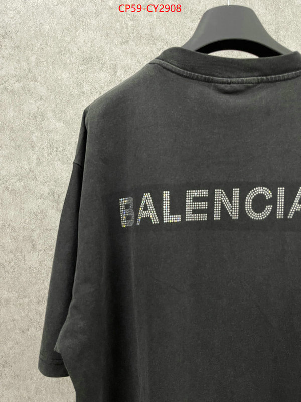 Clothing-Balenciaga shop designer replica ID: CY2908 $: 59USD