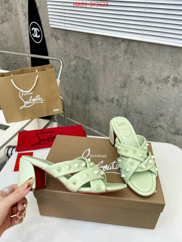 Women Shoes-Christian Louboutin luxury 7 star replica ID: SY3623 $: 95USD