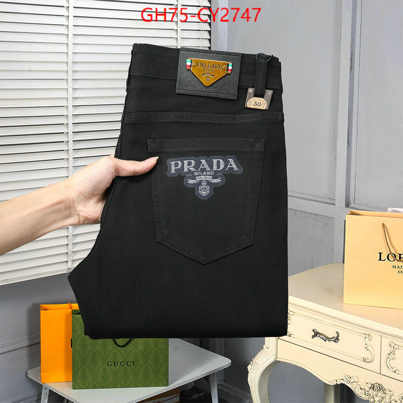 Clothing-Prada how to find designer replica ID: CY2747 $: 75USD