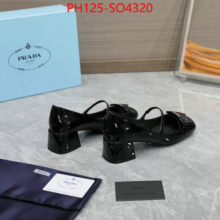 Women Shoes-Prada top quality fake ID: SO4320 $: 125USD