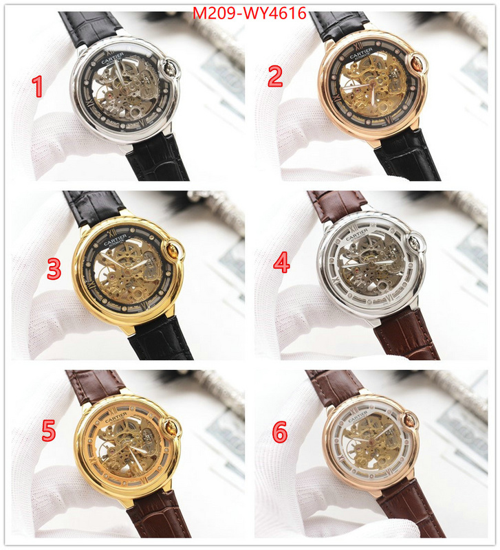 Watch(TOP)-Cartier high quality customize ID: WY4616 $: 209USD