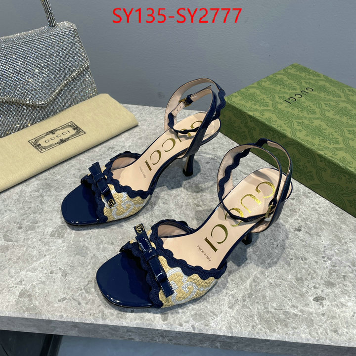 Women Shoes-Gucci highest quality replica ID: SY2777 $: 135USD