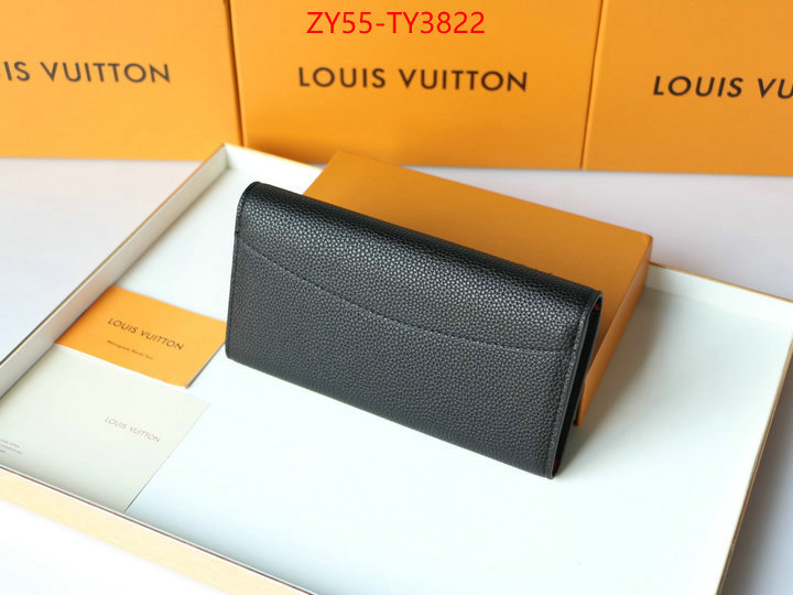 LV Bags(4A)-Wallet buying replica ID: TY3822 $: 55USD