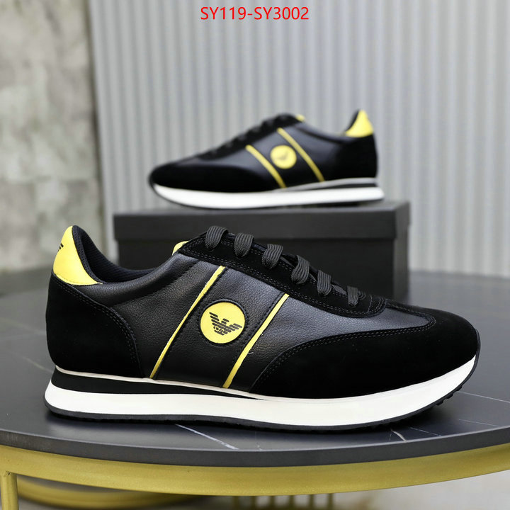 Men shoes-Armani where can i buy the best quality ID: SY3002 $: 119USD