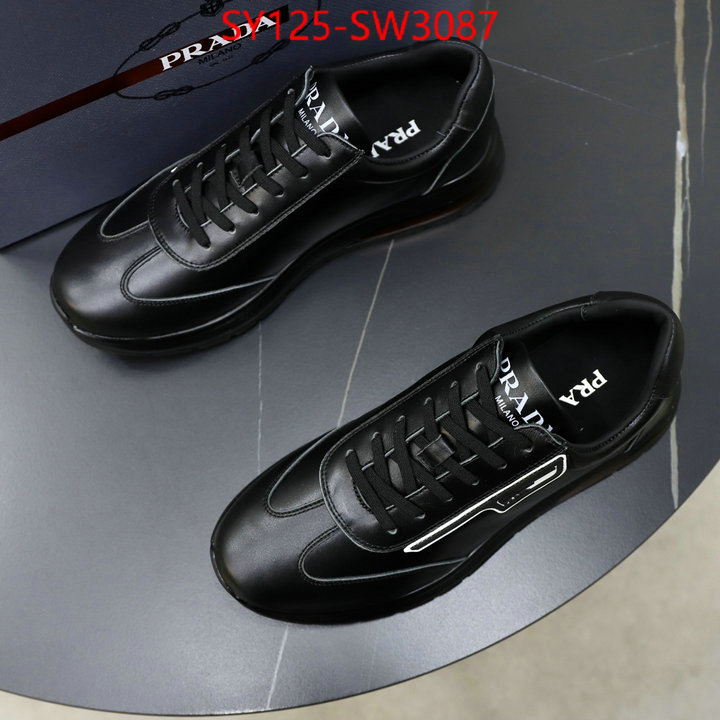 Men shoes-Prada aaaaa replica designer ID: SW3087 $: 125USD