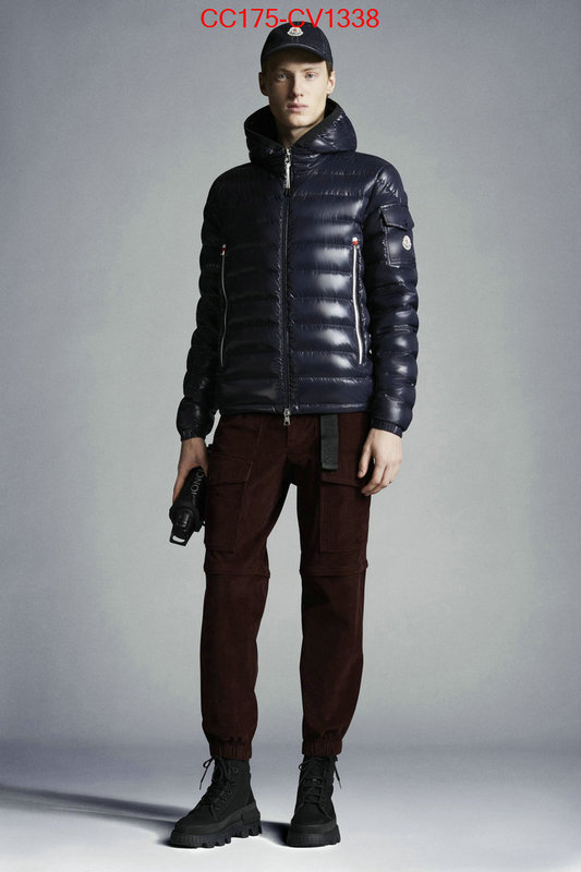 Down jacket Men-Moncler replcia cheap from china ID: CV1338 $: 175USD