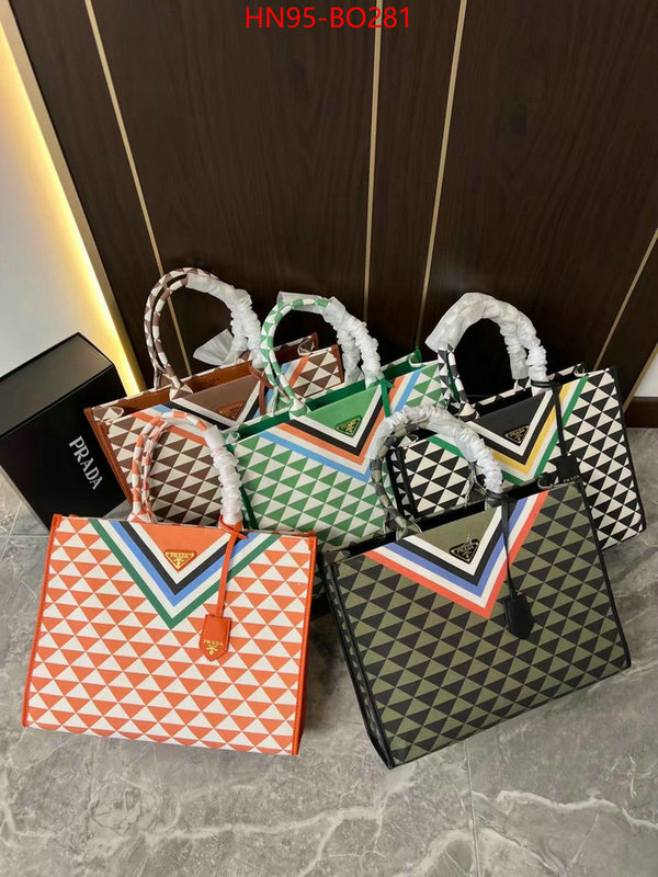 Prada Bags (4A)-Handbag- high quality perfect ID: BO281 $: 95USD