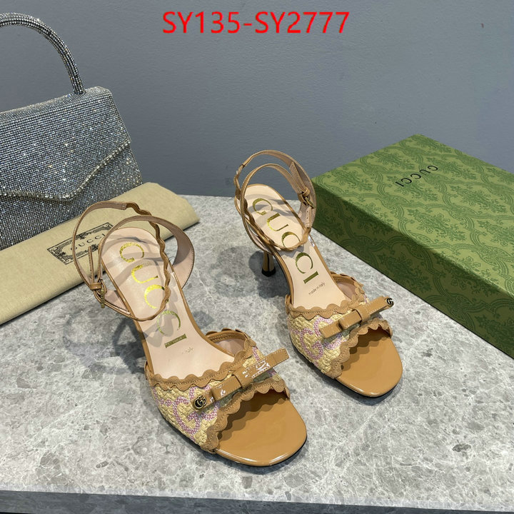 Women Shoes-Gucci highest quality replica ID: SY2777 $: 135USD