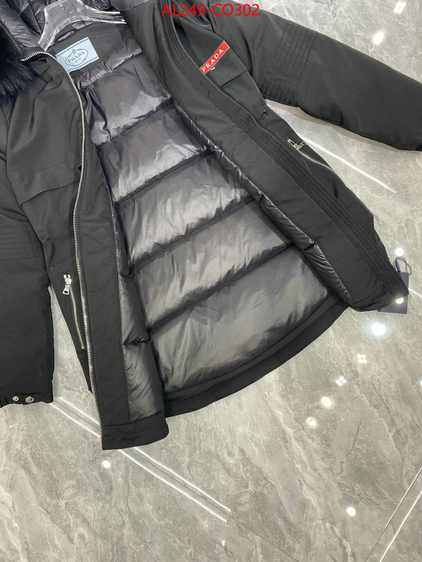 Down jacket Women-Prada practical and versatile replica designer ID: CO302 $: 249USD