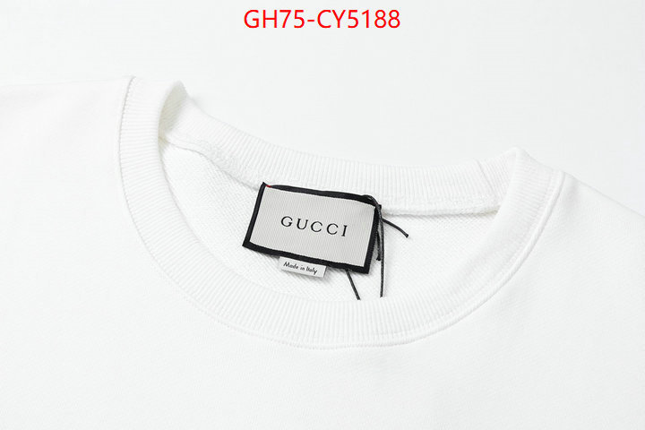 Clothing-Gucci from china ID: CY5188 $: 75USD