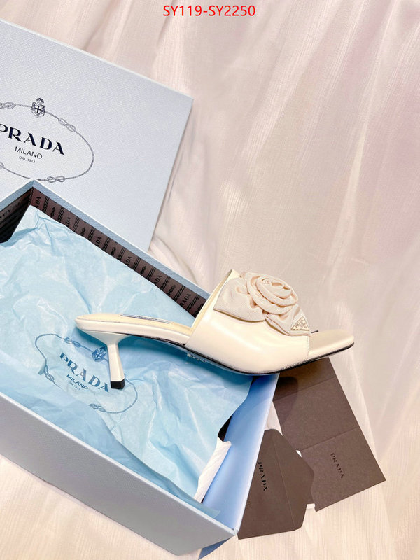 Women Shoes-Prada 2023 replica wholesale cheap sales online ID: SY2250 $: 119USD