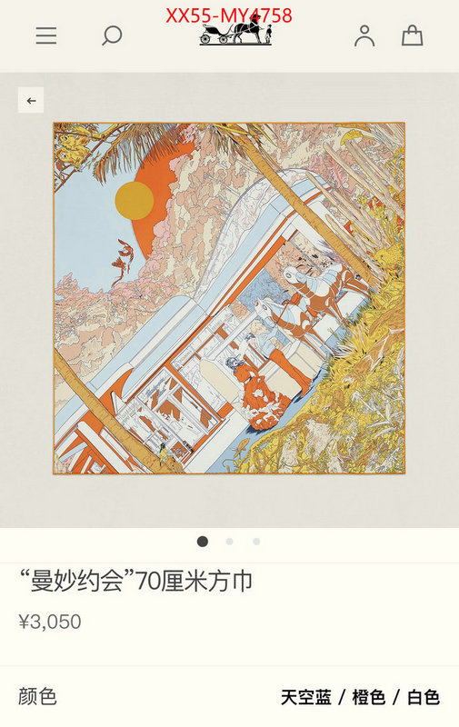 Scarf-Hermes from china 2023 ID: MY4758 $: 55USD