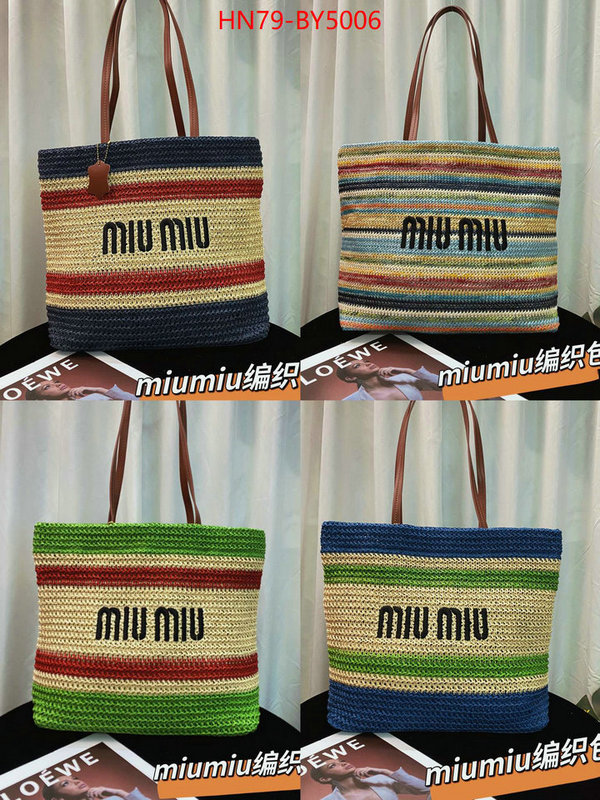 Miu Miu Bags(4A)-Handbag- fake ID: BY5006 $: 79USD