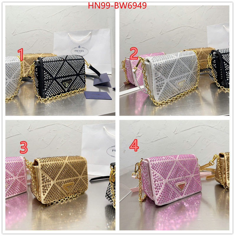 Prada Bags (4A)-Diagonal- designer high replica ID: BW6949 $: 99USD