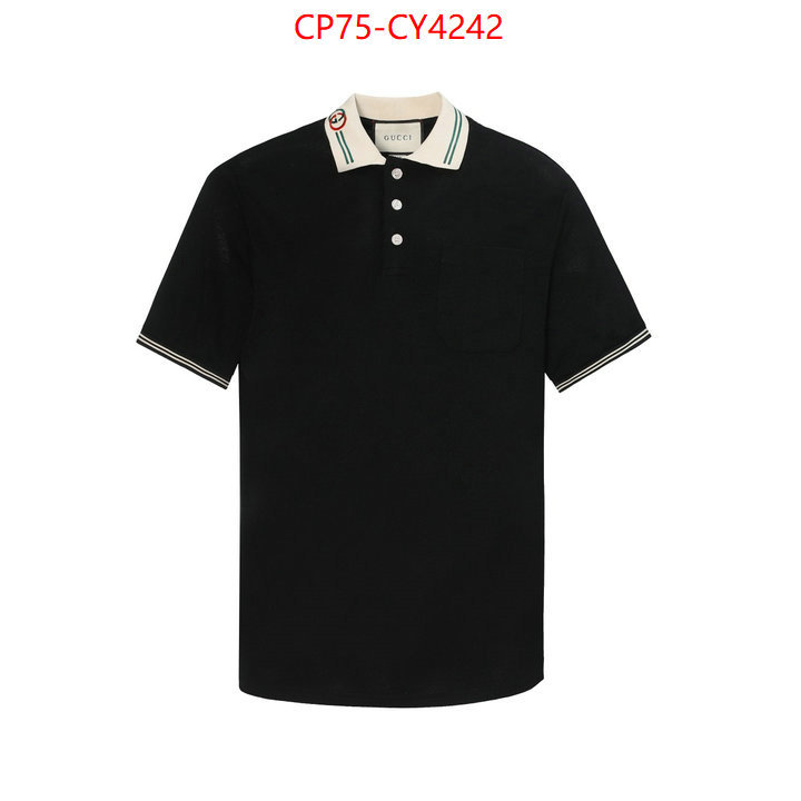 Clothing-Gucci from china ID: CY4242 $: 75USD