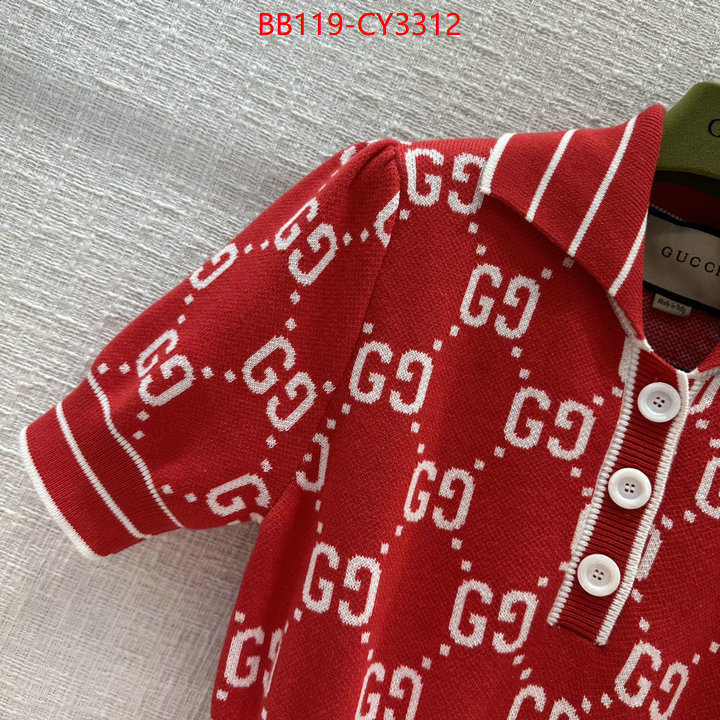 Clothing-Gucci buy luxury 2023 ID: CY3312 $: 119USD