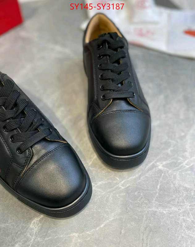 Men shoes-Christian Louboutin how can i find replica ID: SY3187 $: 145USD