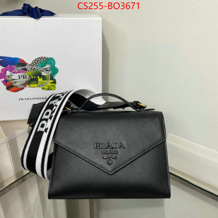 Prada Bags (TOP)-Diagonal- 7 star ID: BO3671 $: 255USD