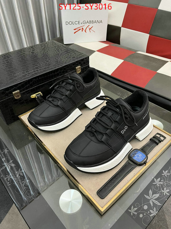 Men Shoes-DG buy 2023 replica ID: SY3016 $: 125USD